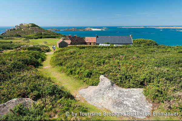 Atlantikküste bei Trebeurden in der Bretagne