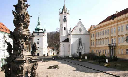 Kur- und Erholungsort Teplice in der Tschechischen Republik 