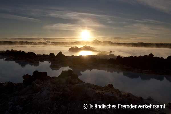 Vulkanland mit heißen Quellen - Island für den Wellnessurlaub